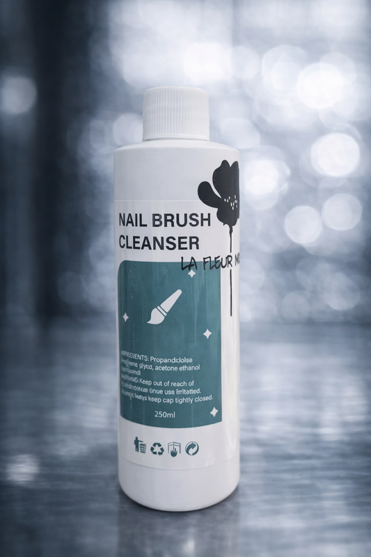 Brush Cleaner Professionale per Unghie – La Fleur Noire 250ml / 100ml