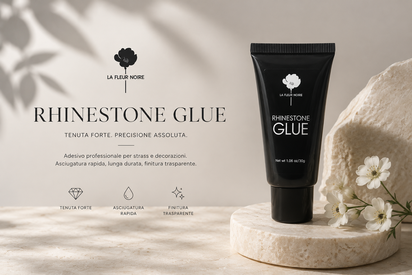 Rhinestone Glue - LA FLEUR NOIRE
